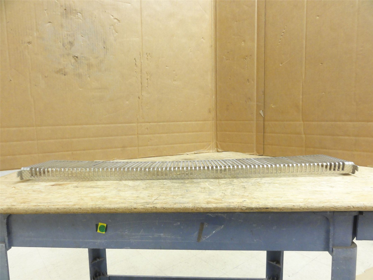MFG- 1250035500; Slotted SS Long Chute; 39" Long x 7-1/8" Wide