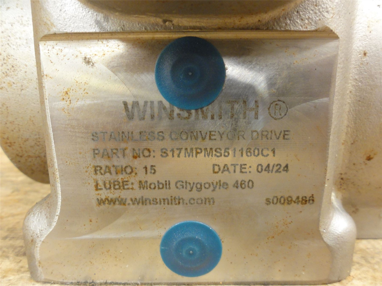 Winsmith S17MPMS51160C1; Speed Reducer; 15:1 Ratio; SS Case