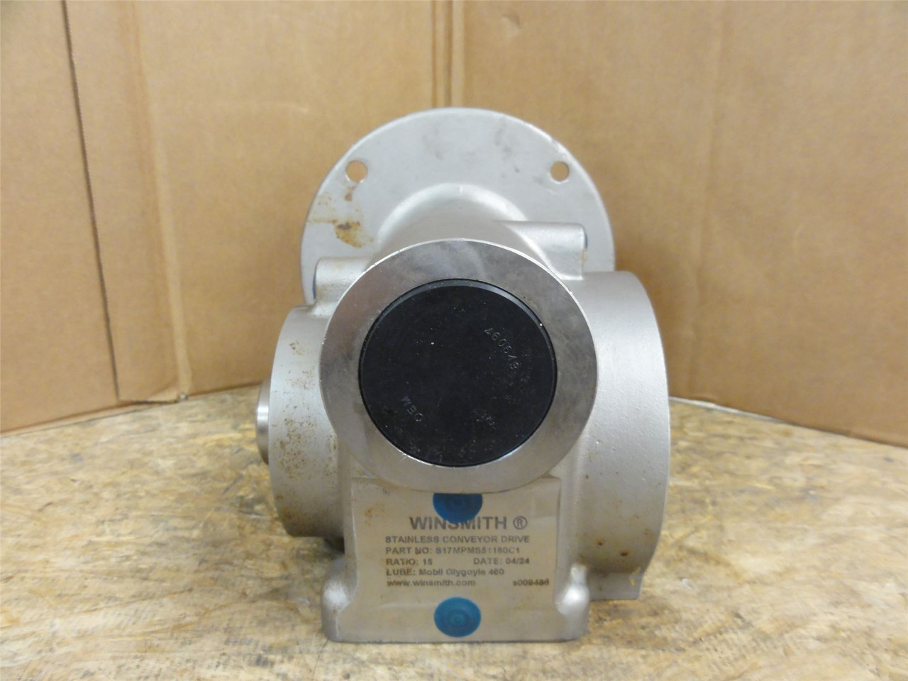 Winsmith S17MPMS51160C1; Speed Reducer; 15:1 Ratio; SS Case