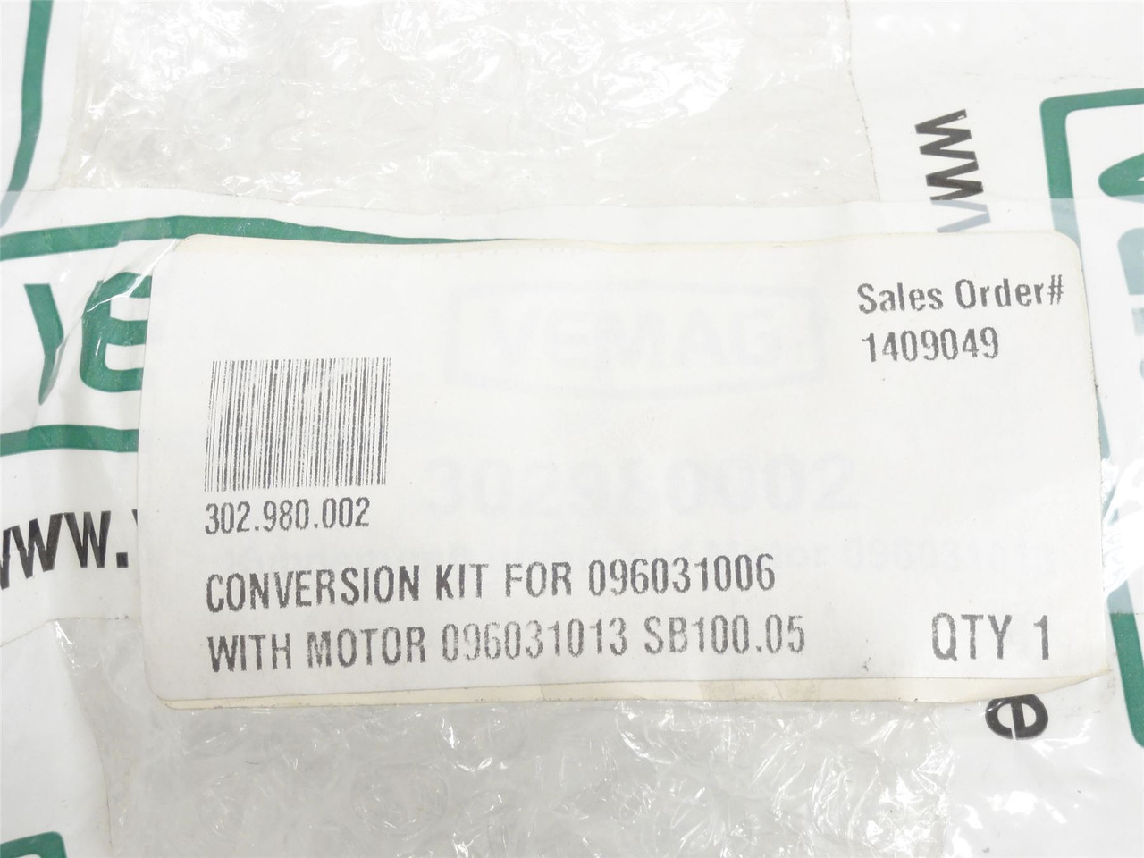 Interroll DM0138; Drum Motor 340mm Belt Width 230VAC 1.51m/s