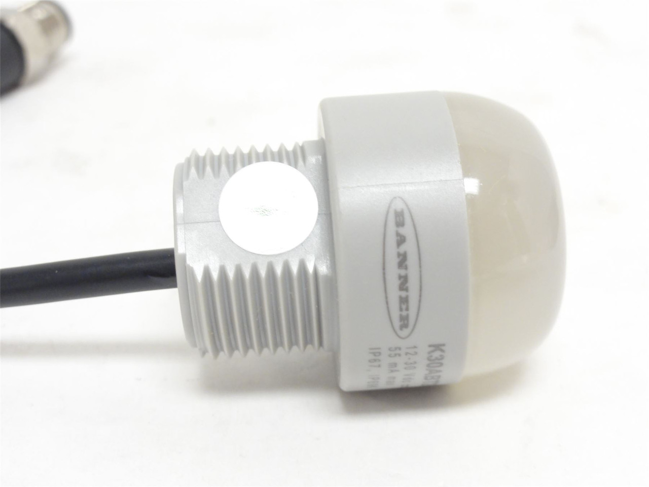 Banner K30ABT2FXGHQP; Illuminated Touch-Button 96649 12-30VDC