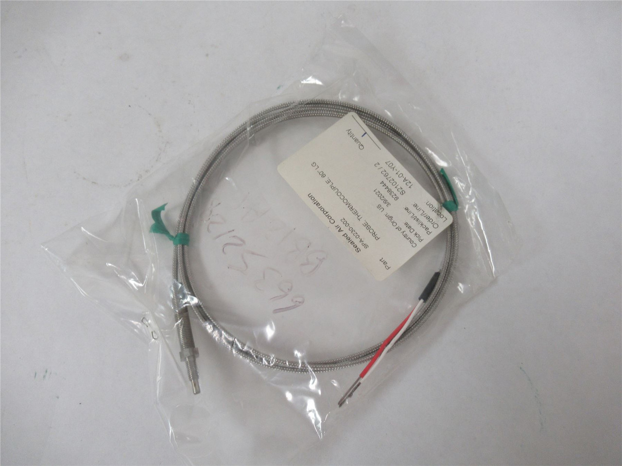 Sealed Air Corp SPA-0230-002; Thermocouple Probe 60" Length