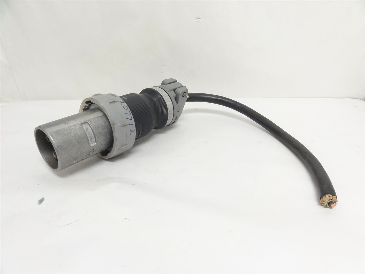 Hubbell HBL5100PS1W; Pin/Sleeve Connector; 100A; 3P; 600VAC; 4-Wire