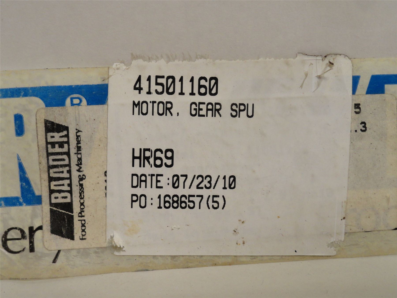 SEW RF83DT90S4/TH/C; AC Gearmotor W/Brake; 137:1 Ratio; 1.1kW