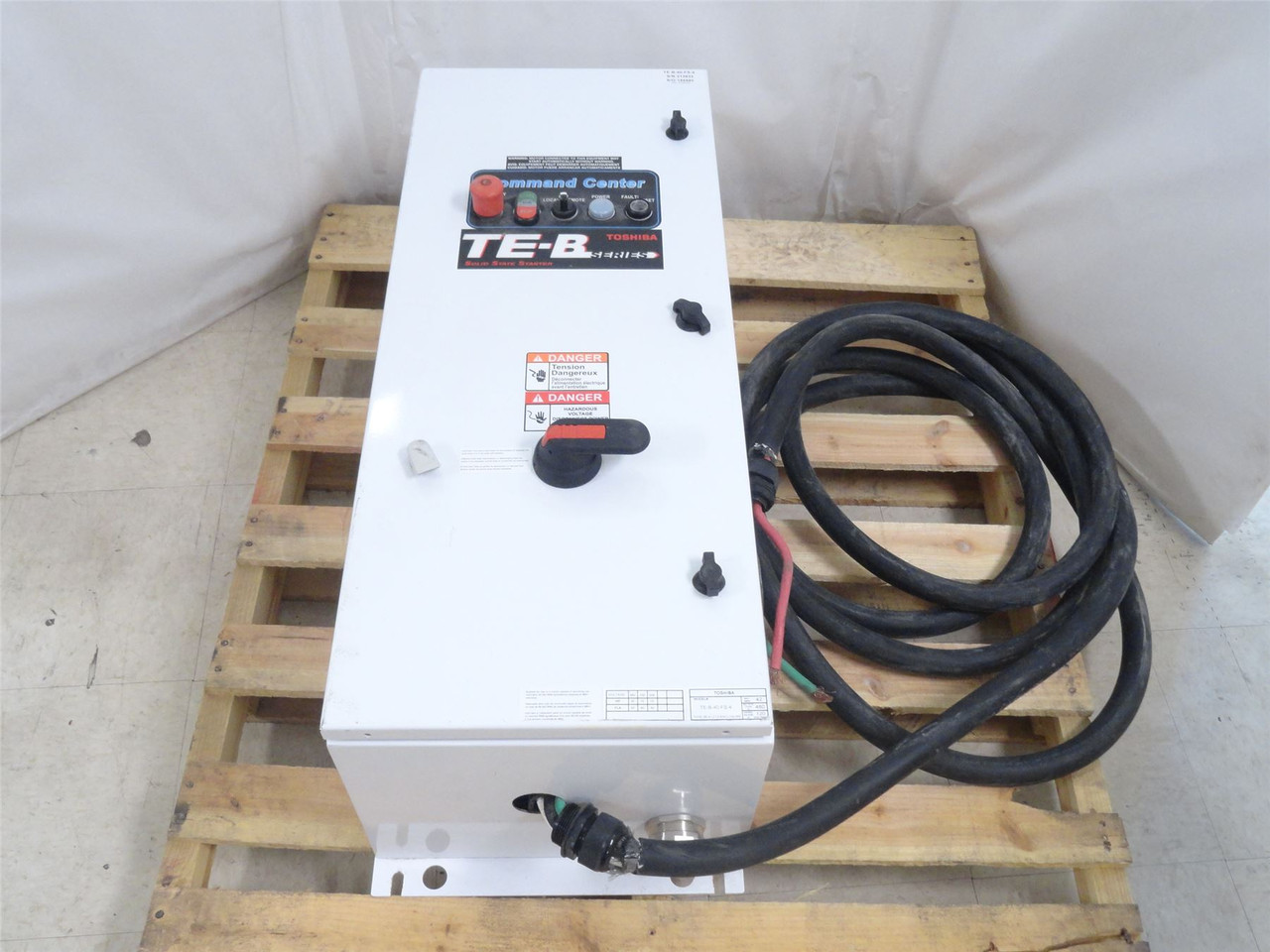 Toshiba TE-B-40-FS-4; Soft-Starter 30HP 480VAC; 42A; 3PH; 60Hz