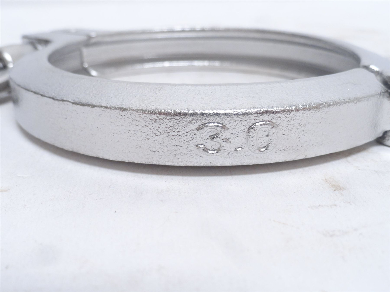 MFG- 13MHHM300; Single Pin Heavy Duty Clamp; SS; Size: 3"