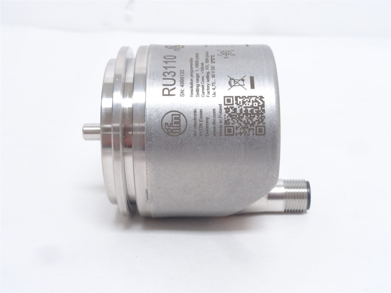ifm RU3110; Incremental Rotary Encoder; 30VDC; 5-Pin