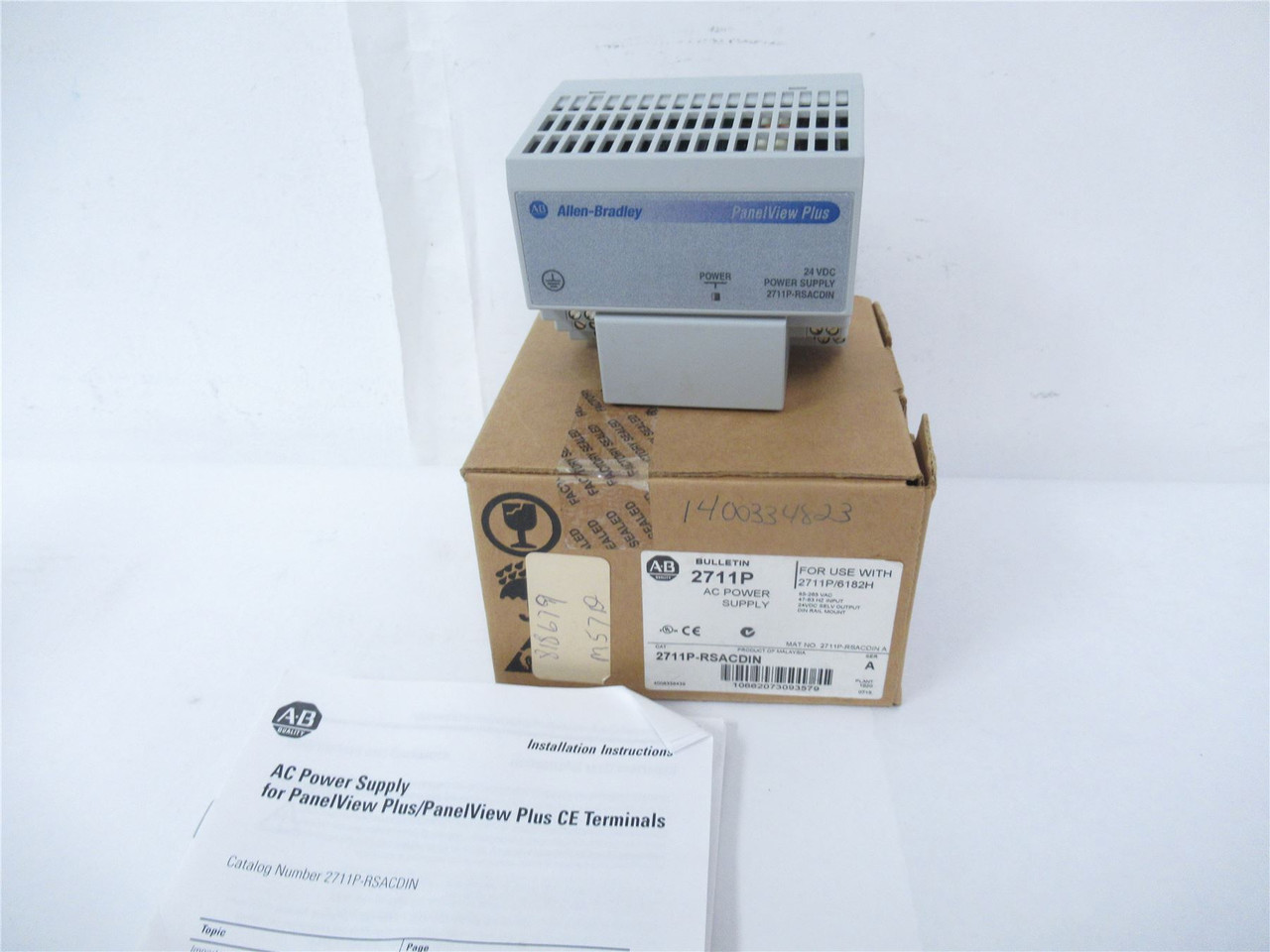 Allen-Bradley 2711P-RSACDIN; Power Supply AC/DC