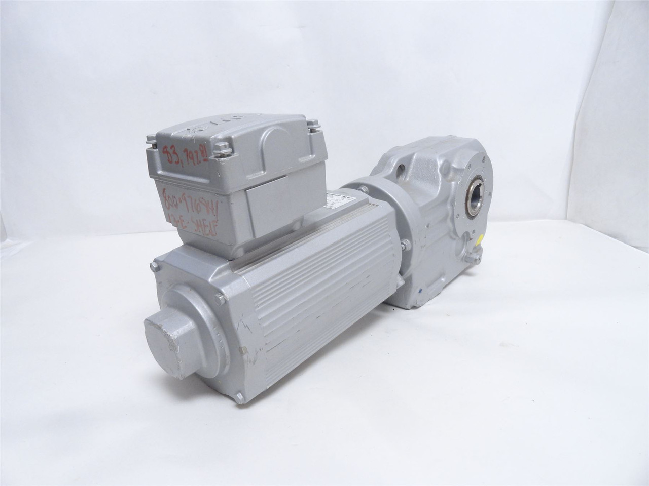 SEW KA37DAS80N4/TH/IS; AC Gearmotor .37kW 460VAC 13:1 Ratio