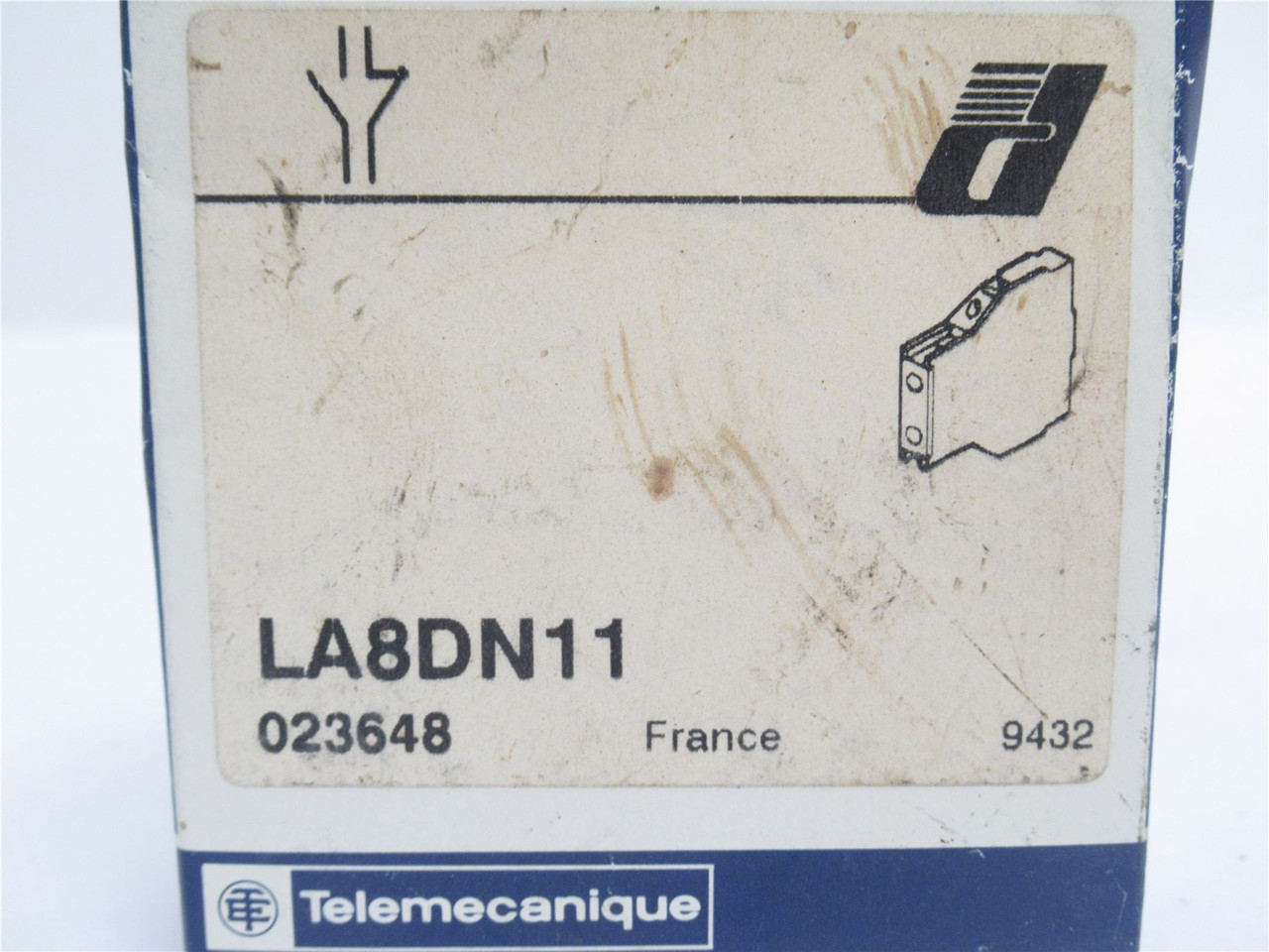 Square D LA8-DN11; Auxiliary Contact; 10A; 690VAC; 1P