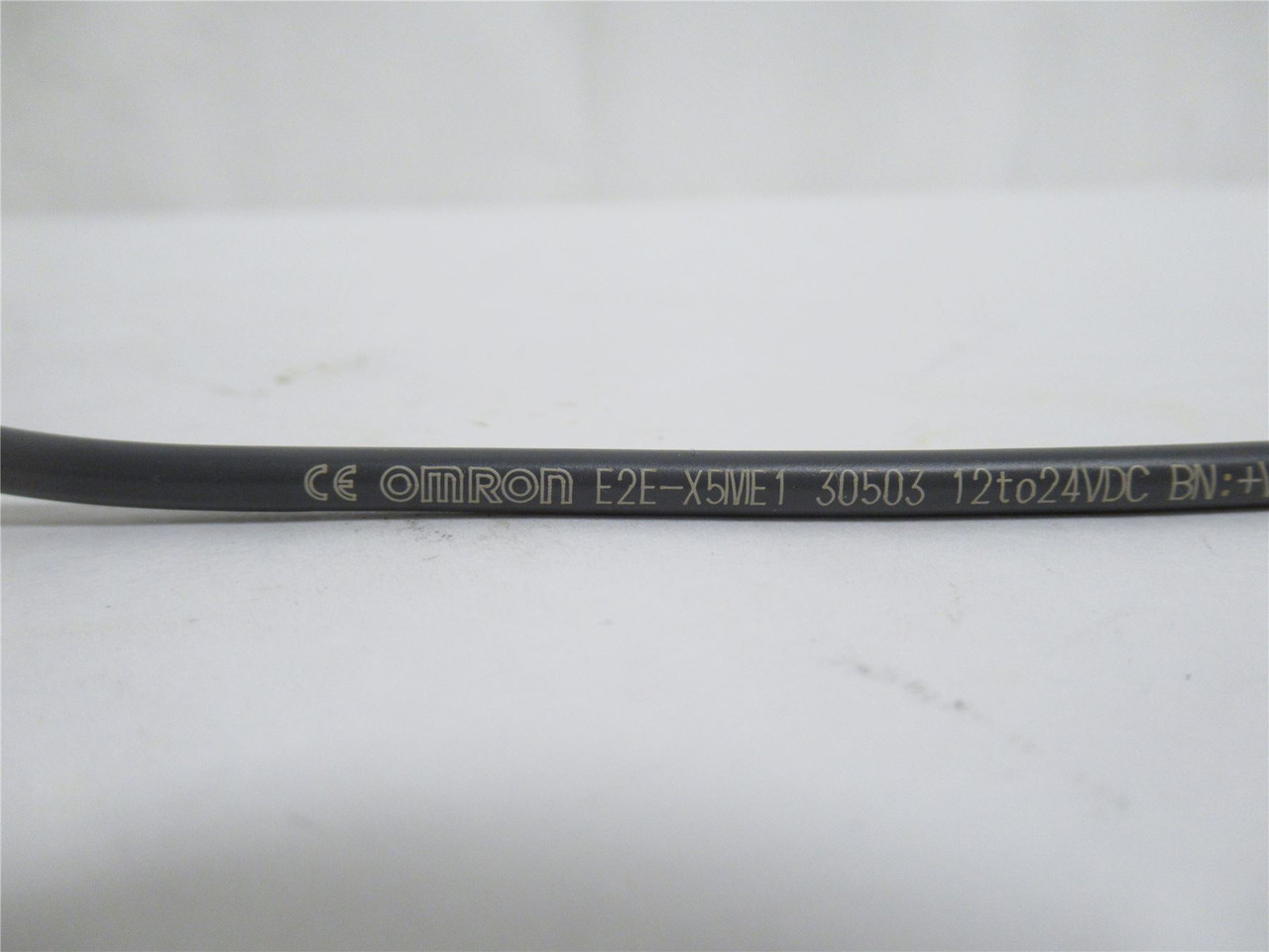 Omron E2E-X5ME1; Prox Sensor; 12-24VDC; Detect Distance; 5mm