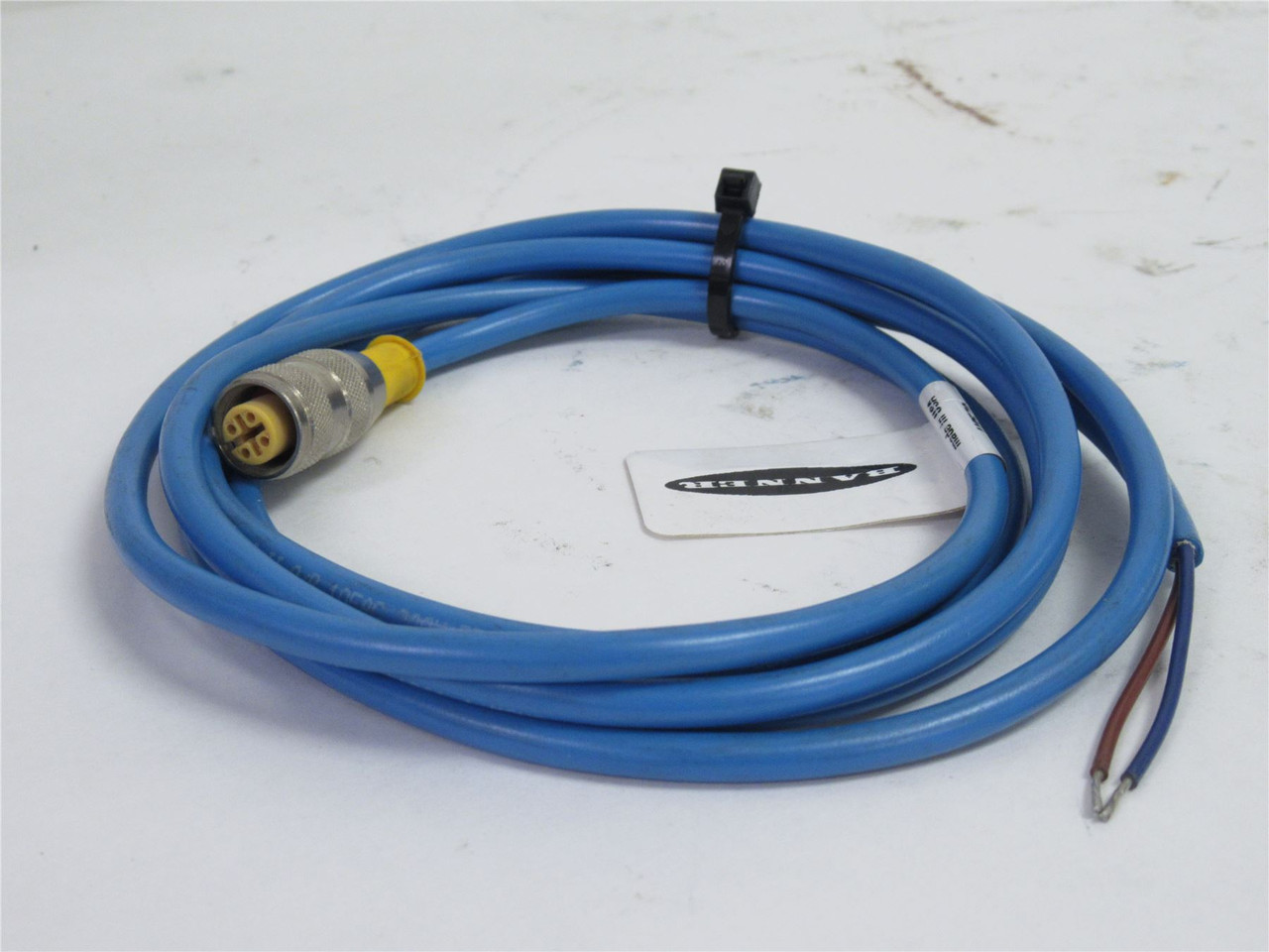 Banner MQD9-406; Quick Disconnect Cable; 4-Pin; 6.5'L; 2-Wire