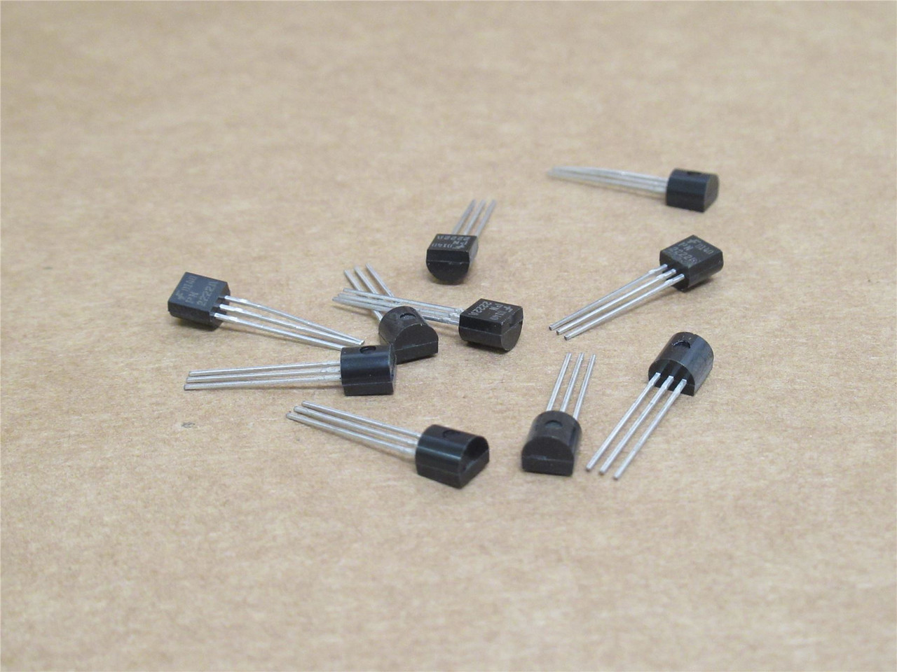 Fairchild PN2222A; Lot-10; Bipolar Transistor NPN; 40V; 800mA