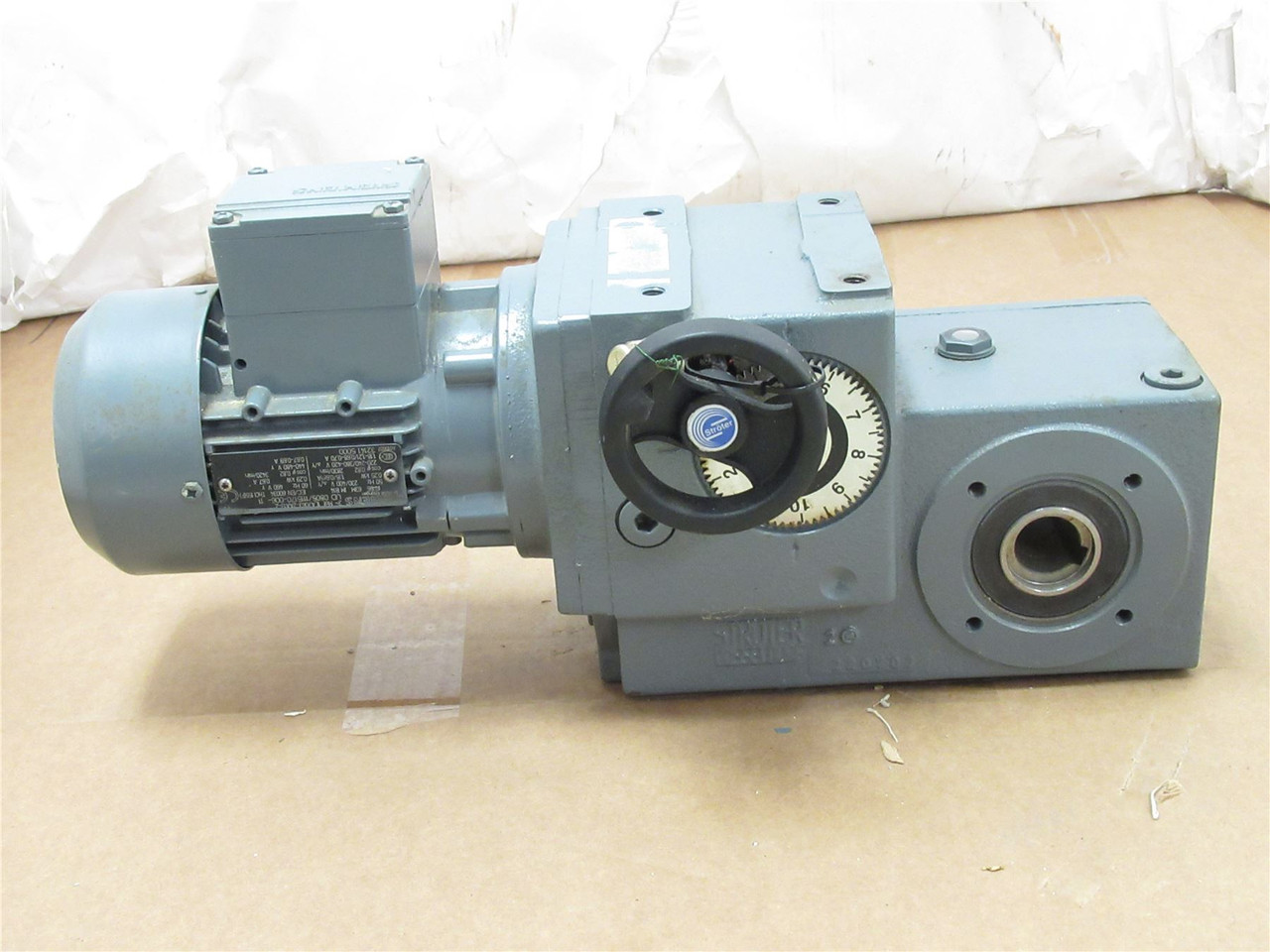 Ströter AM025/MH-63L2; Gearmotor 0.25kW 460VAC 3Ph Vari-Speed