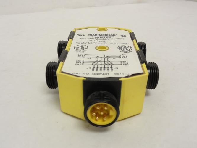 Woodhead 406P401; JXN Box; Molded; 600V; 7A; Multiport