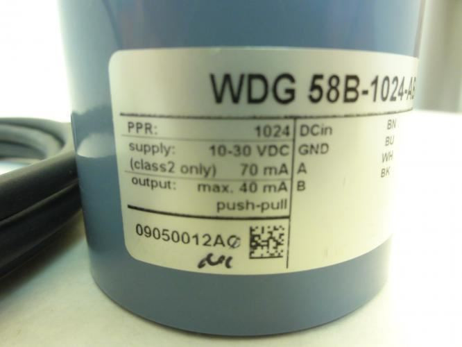 Wachendorff WDG58B-1024-AB-G24-K3-C99; Rotational Encoder