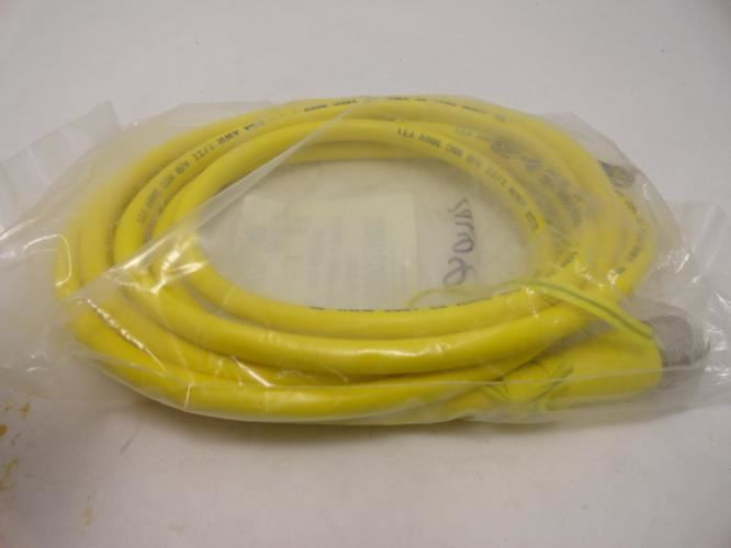 Woodhead 804000D01M0201; Cordset 4P Female Straight; 2M; 22-4