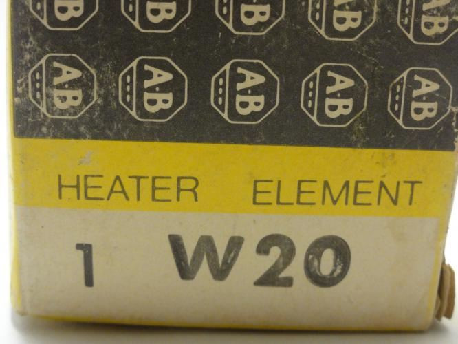 Allen-Bradley W20; Overload Thermal Unit; Series: W