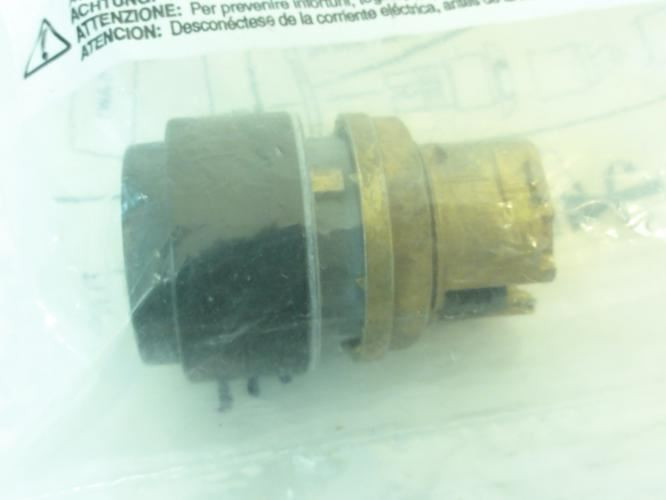 Allen-Bradley 800EB-E2; Black Extended Push Button