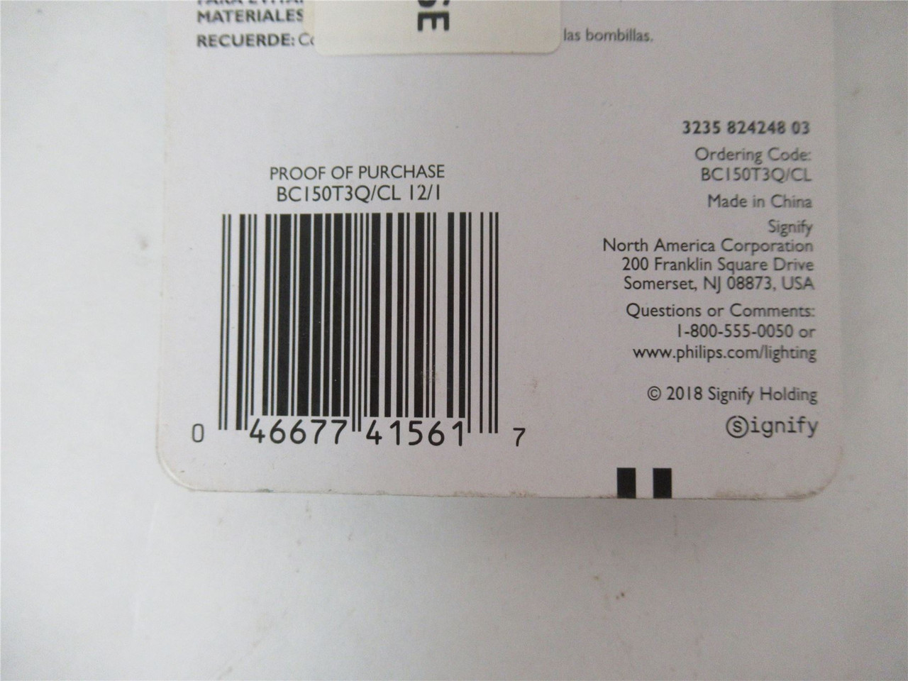 Phillips  BC250T3Q/CL/79MM; Lot-2 Halogen Bulb79MM 250W 120 V