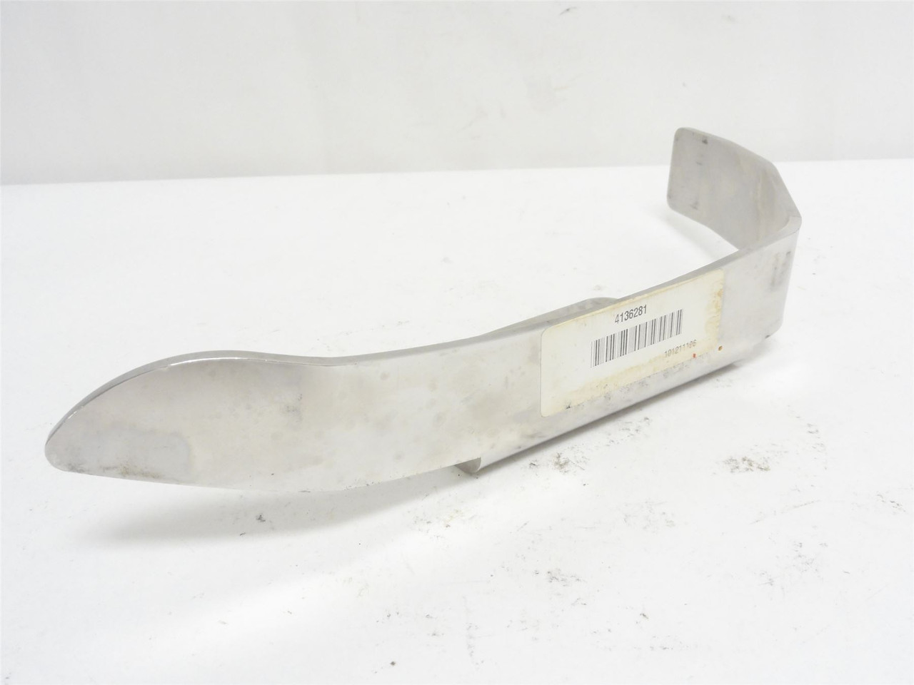 Marel 4136281; Stainless Steel Product Guide Rail