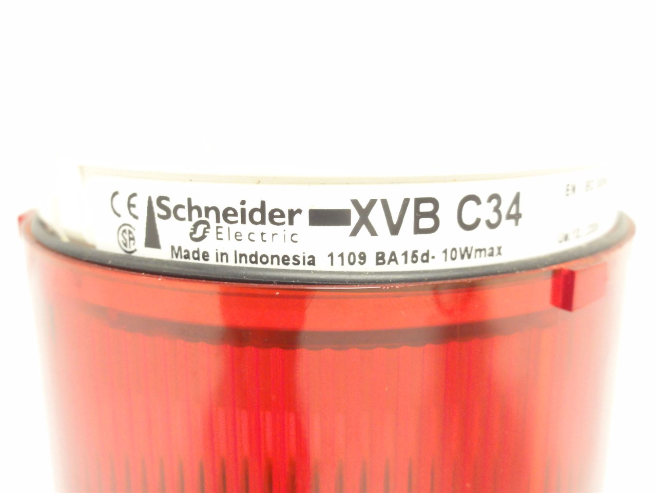 Schneider XVB-C34; Red Indicating Bank; 10W; 250VAC/DC