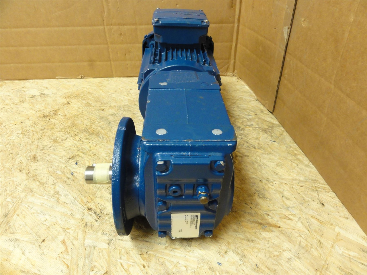 SEW KF37DRN90S4/DH; Gearmotor; 8:1 Ratio; 1-1/2HP; 380-400VAC