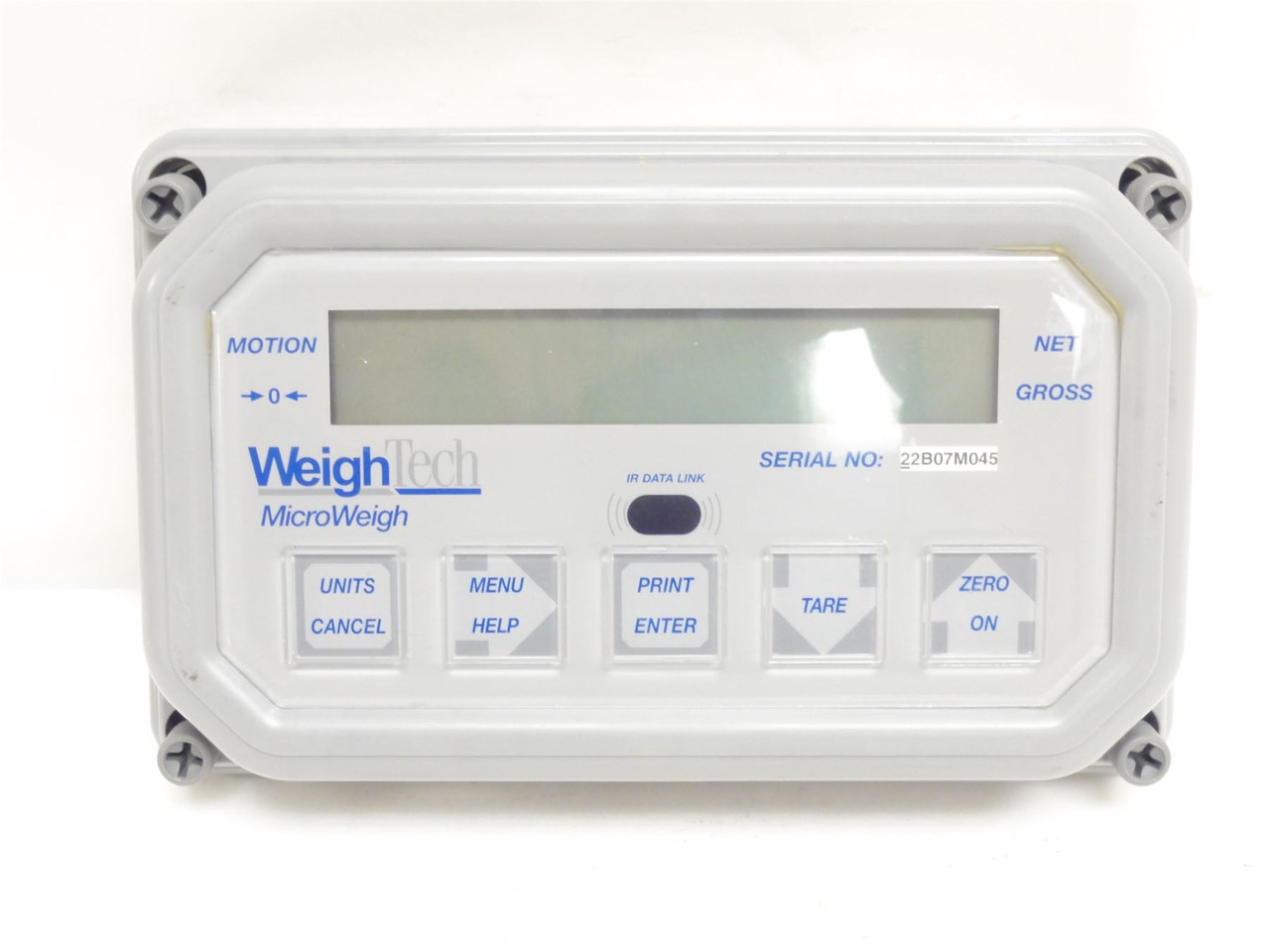 WeighTech WE0046101; Machine Controller Front Housing Assy