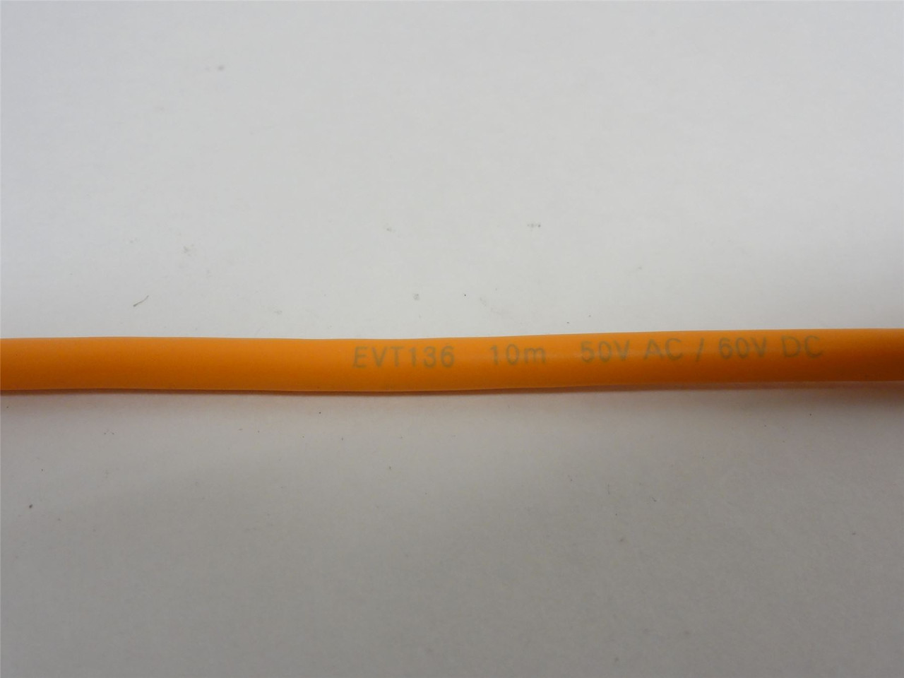 IFM EVT136; Female Cordset 50VAC/60VDC 10m Long; M8 Connector