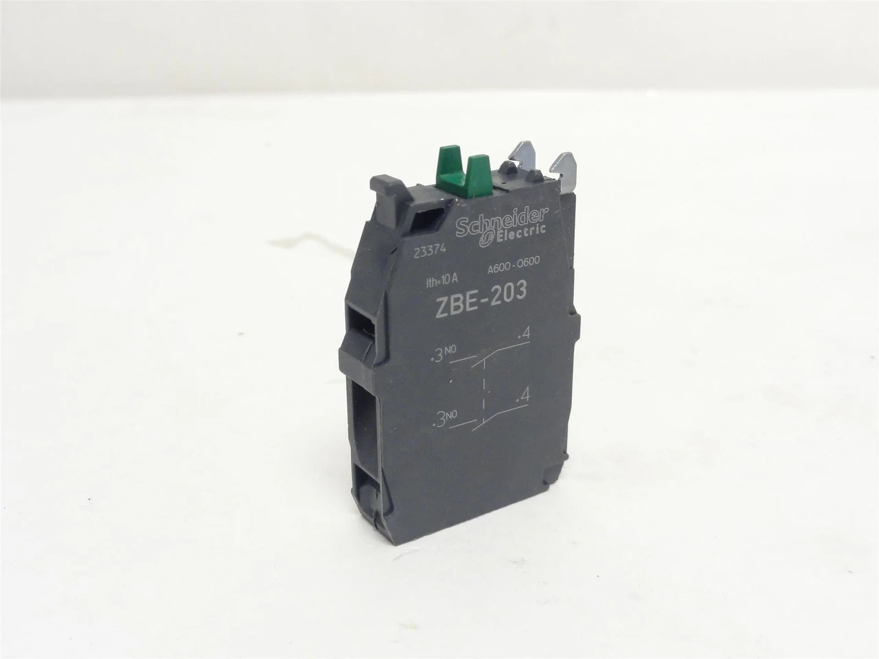 Schneider ZBE-203; Configurable Contact Block 6A 120VAC/125VDC