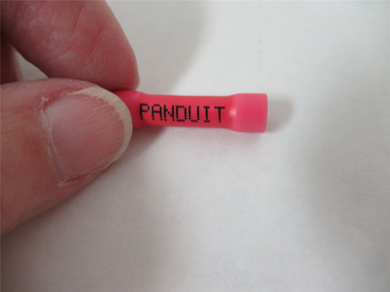 Panduit BSV18X-LY; Lot-28 Red Vinyl Splices