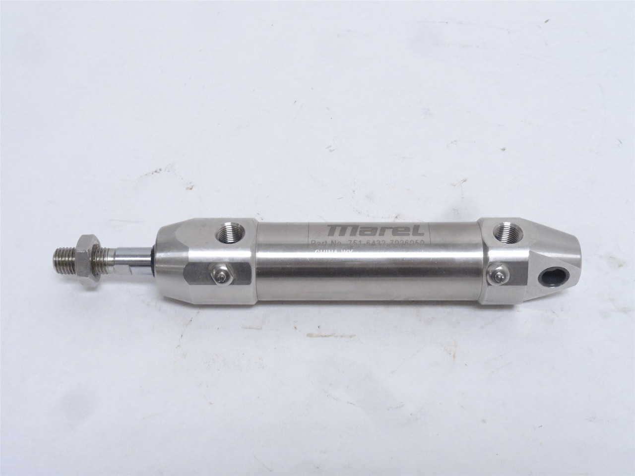 Marel 751-6432-8026050; Buffer Cylinder; SS; 1"ID x 2" Stroke