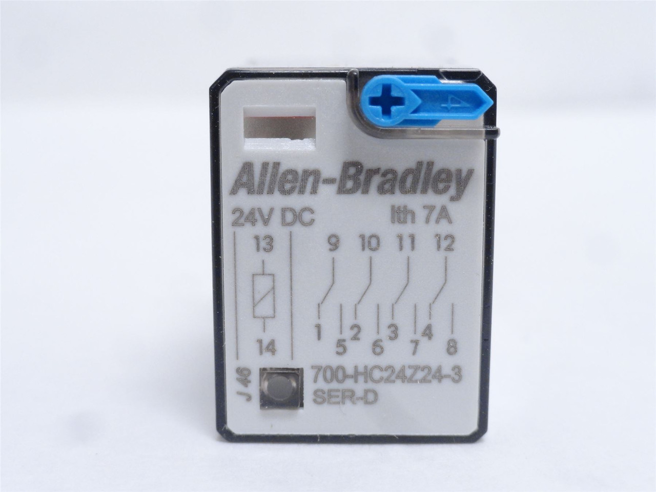Allen-Bradley 700-HC24Z24-3; Relay 7A 120-240VAC; Coil: 24VDC