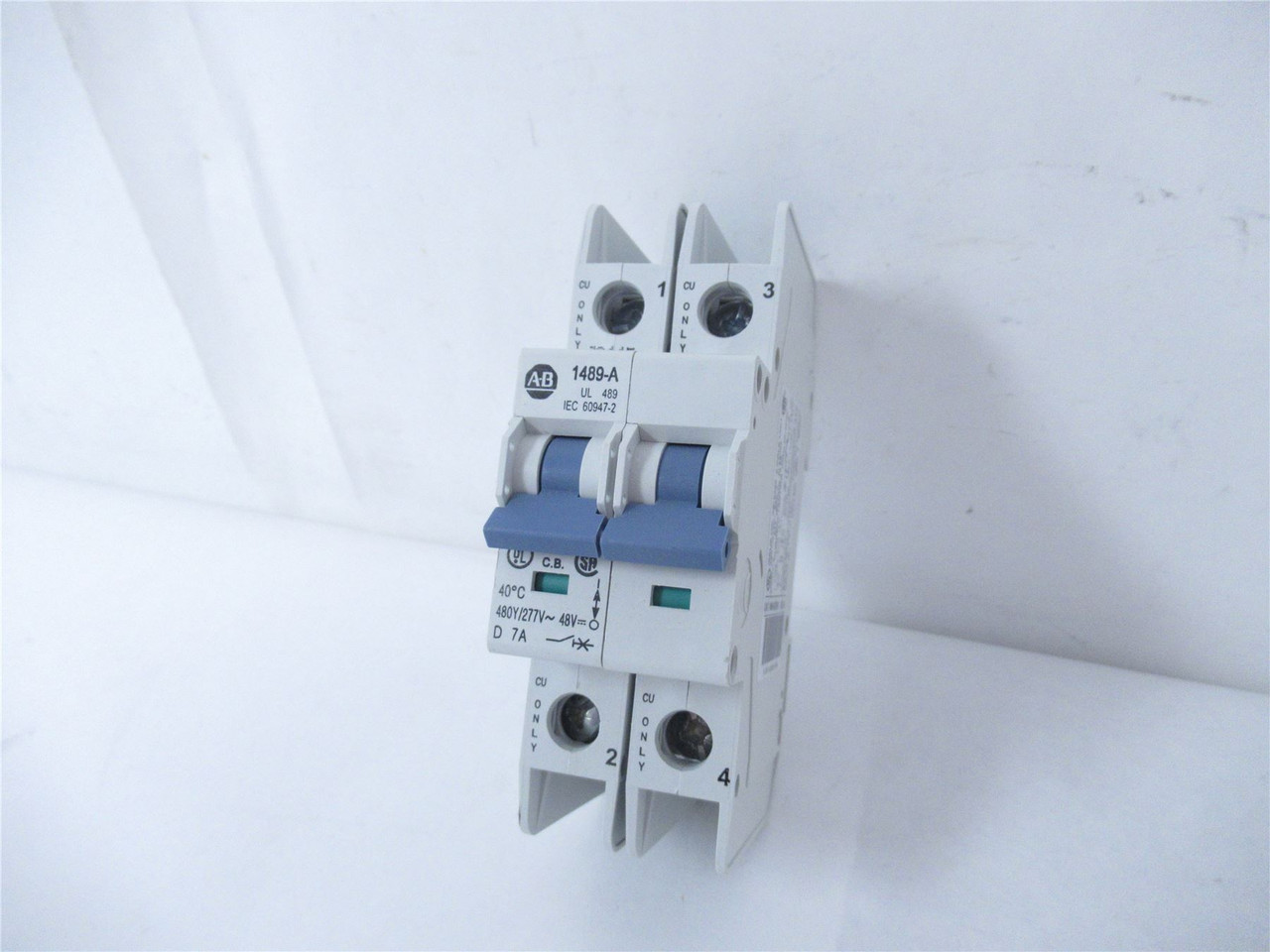 Allen-Bradley 1489-A2D070; Circuit Breaker 7A 2Pole