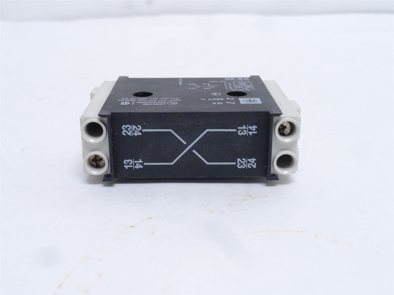 Telemecanique VZ20; Auxiliary Attachment Contact; 2-NO