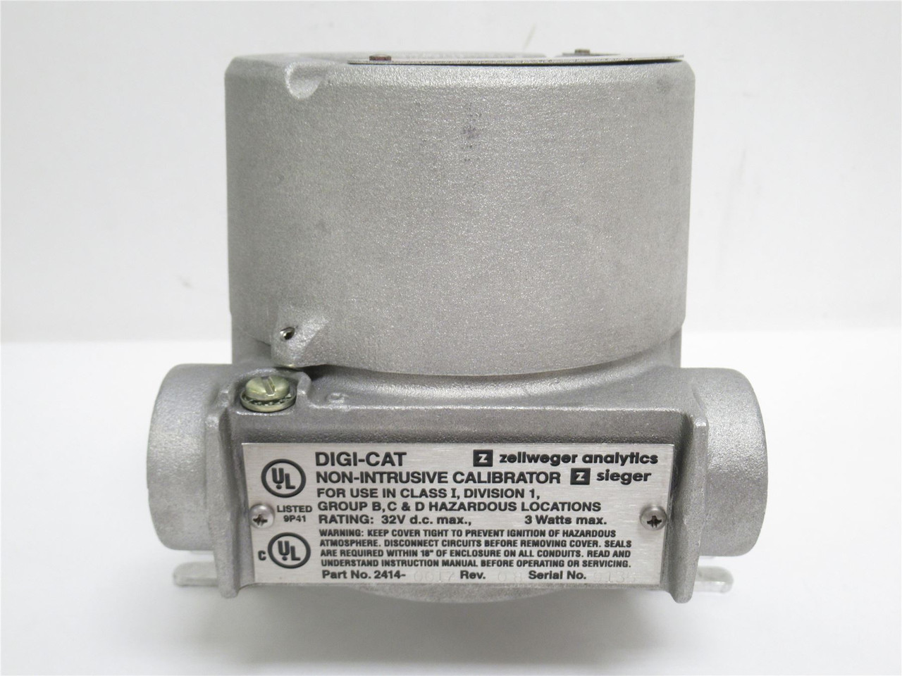 Honeywell 2414-1023; Sieger DIGI-CAT Non-Intrusive Calibrator
