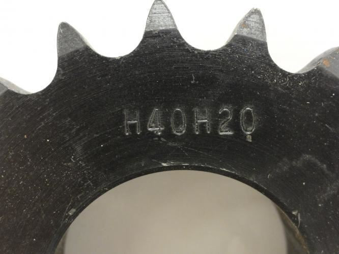 Browning H40H20; Bushed Sprocket # 40; 20Teeth