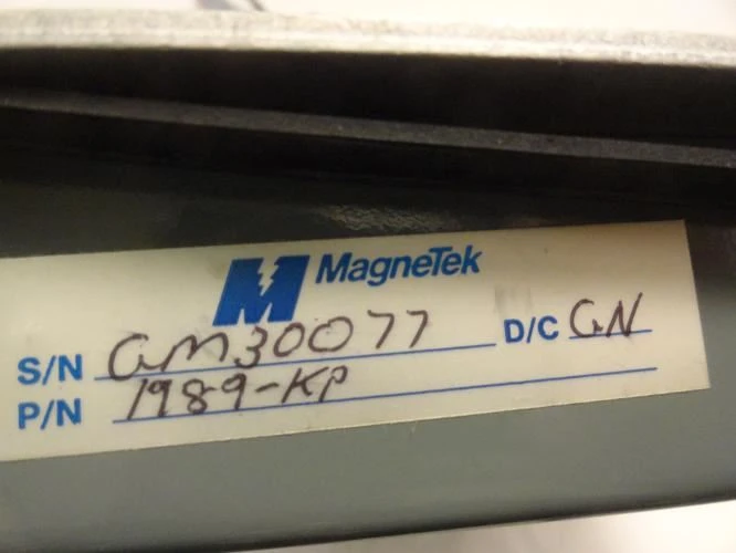 Magnetek 1989-KP; Gemco Control Panel; Series 1991
