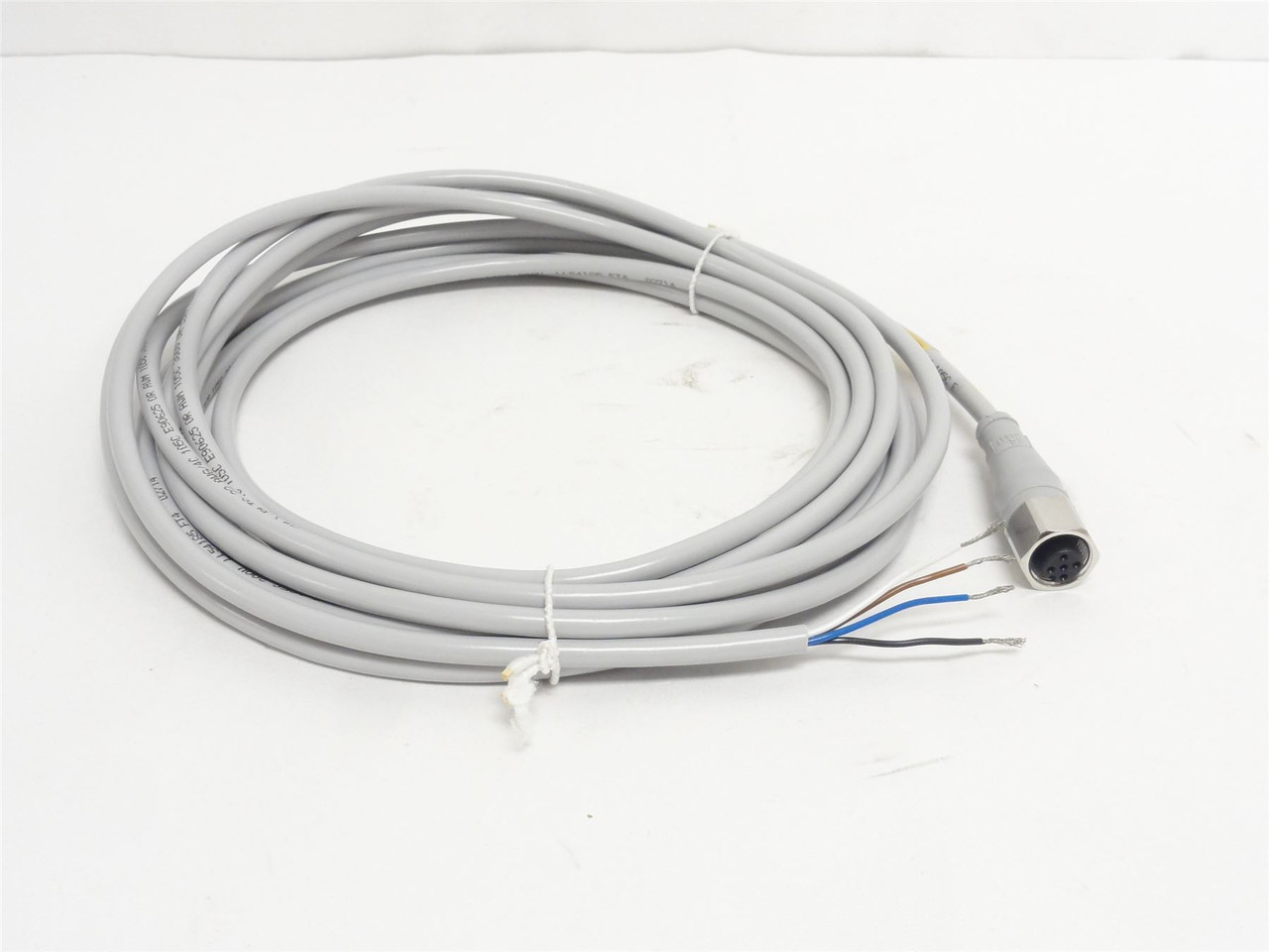 ifm E18109; Female Cordset; 300VAC/DC; 4-Wire; 5m Long