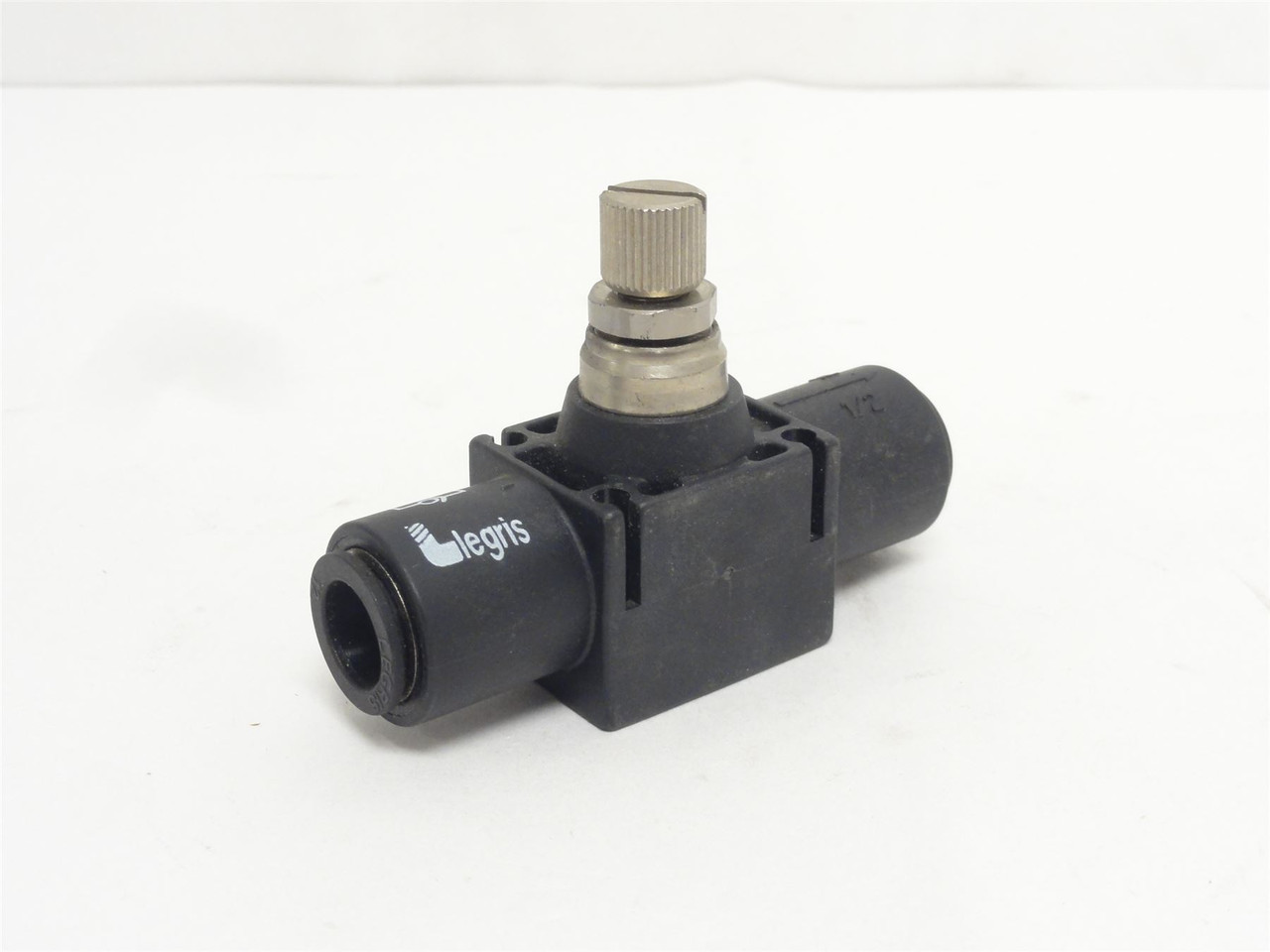 Legris 7770-12-00; Inline Flow Control Valve; 12mm PTC; 85scfm