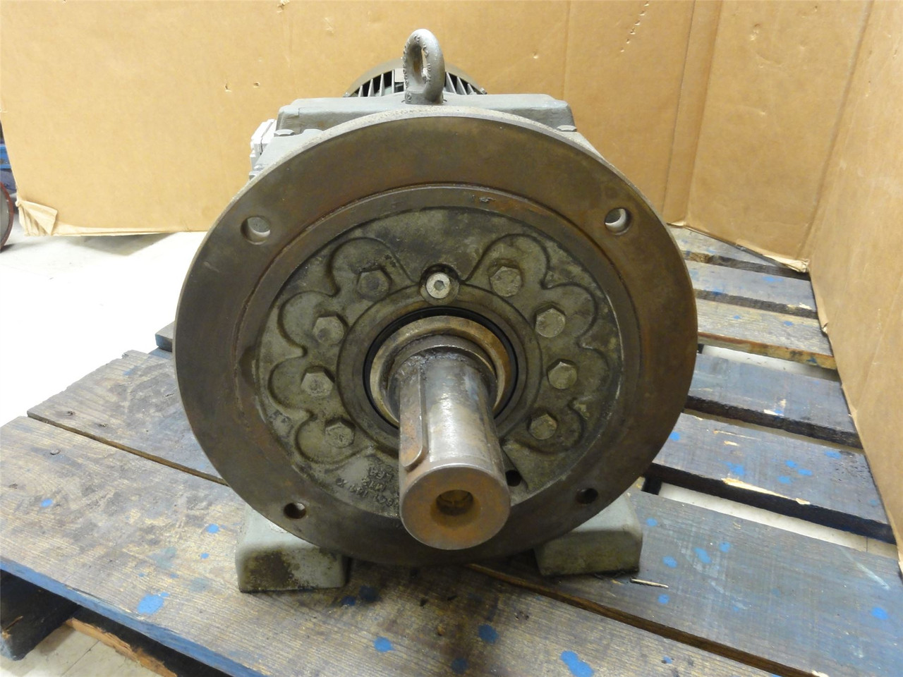 JBT 163595PX; Motor-Gearbox; 63.68:1Ratio; 5.4HP; 400/460VAC; 3PH