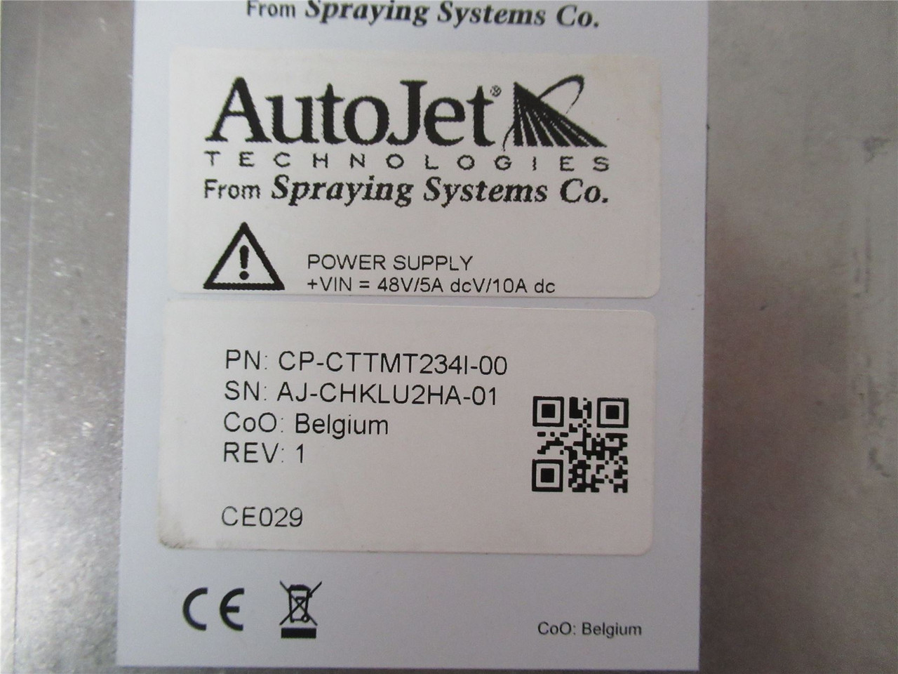 Spraying Systems CP-CTTMT2341-00; Series 2300 SprayController