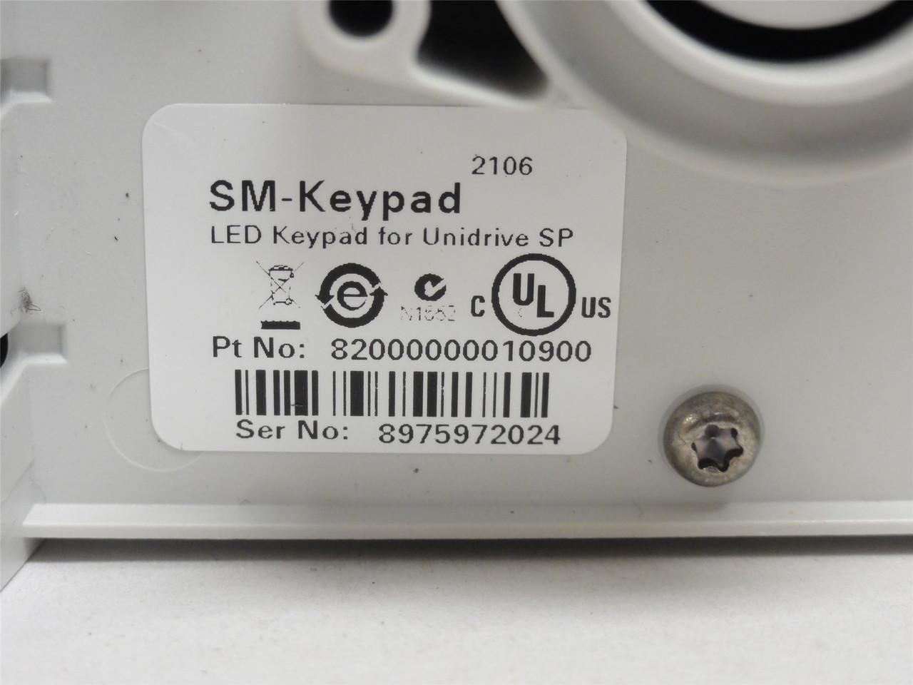 SM-KEYPAD 82000000010900_; Keypad; 7 Digit LED Data Display