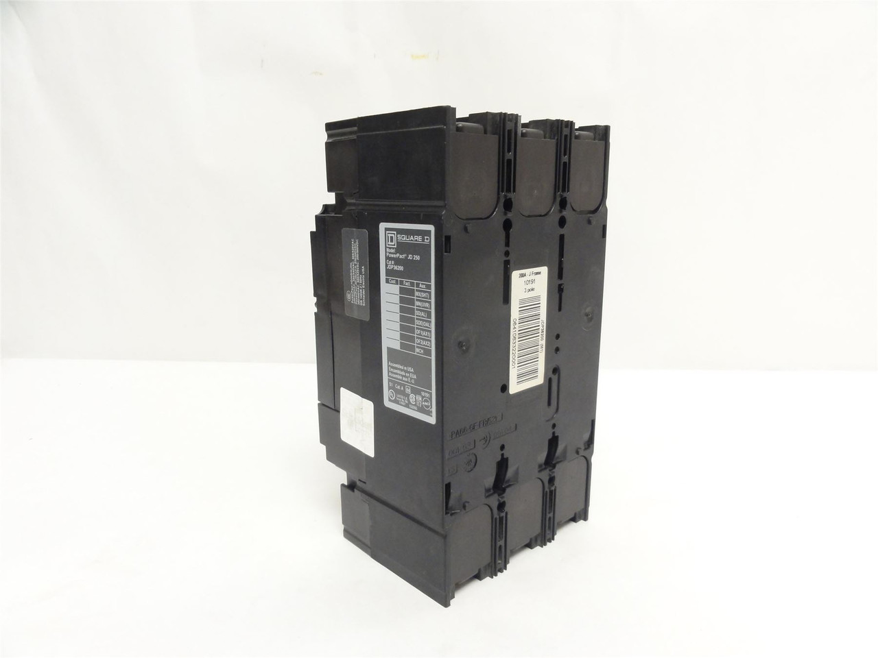 Square D JDP36200; Circuit Breaker; 200A; 3P; 600VAC