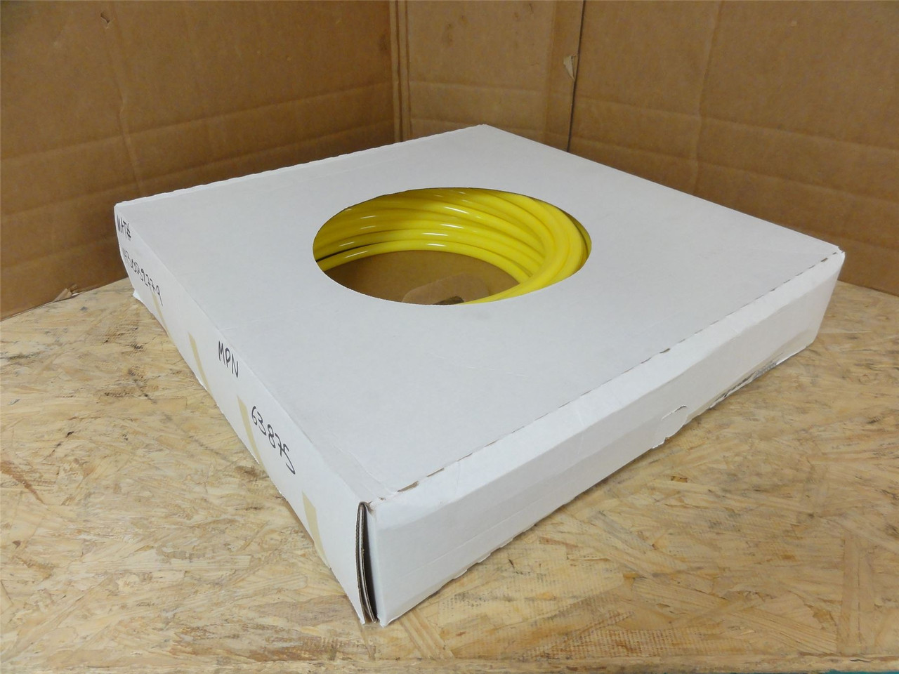Nycoil 63875; Roll-100'; Yellow poly Tubing 1/2"OD x 0.090"