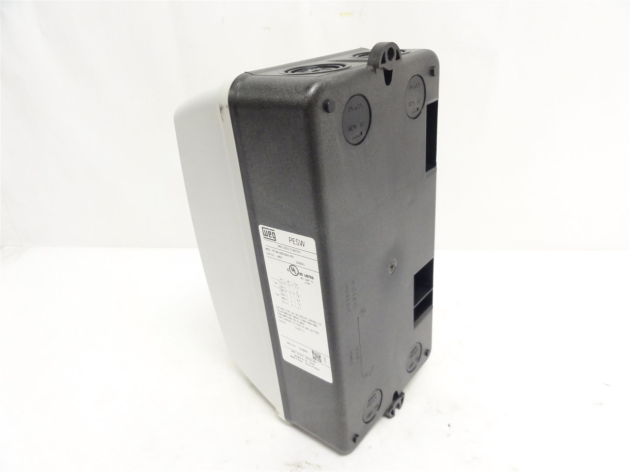 WEG PESW-B9D39AX-R62; Enclosed Starter 115V 1ph; 230/460V 3Ph