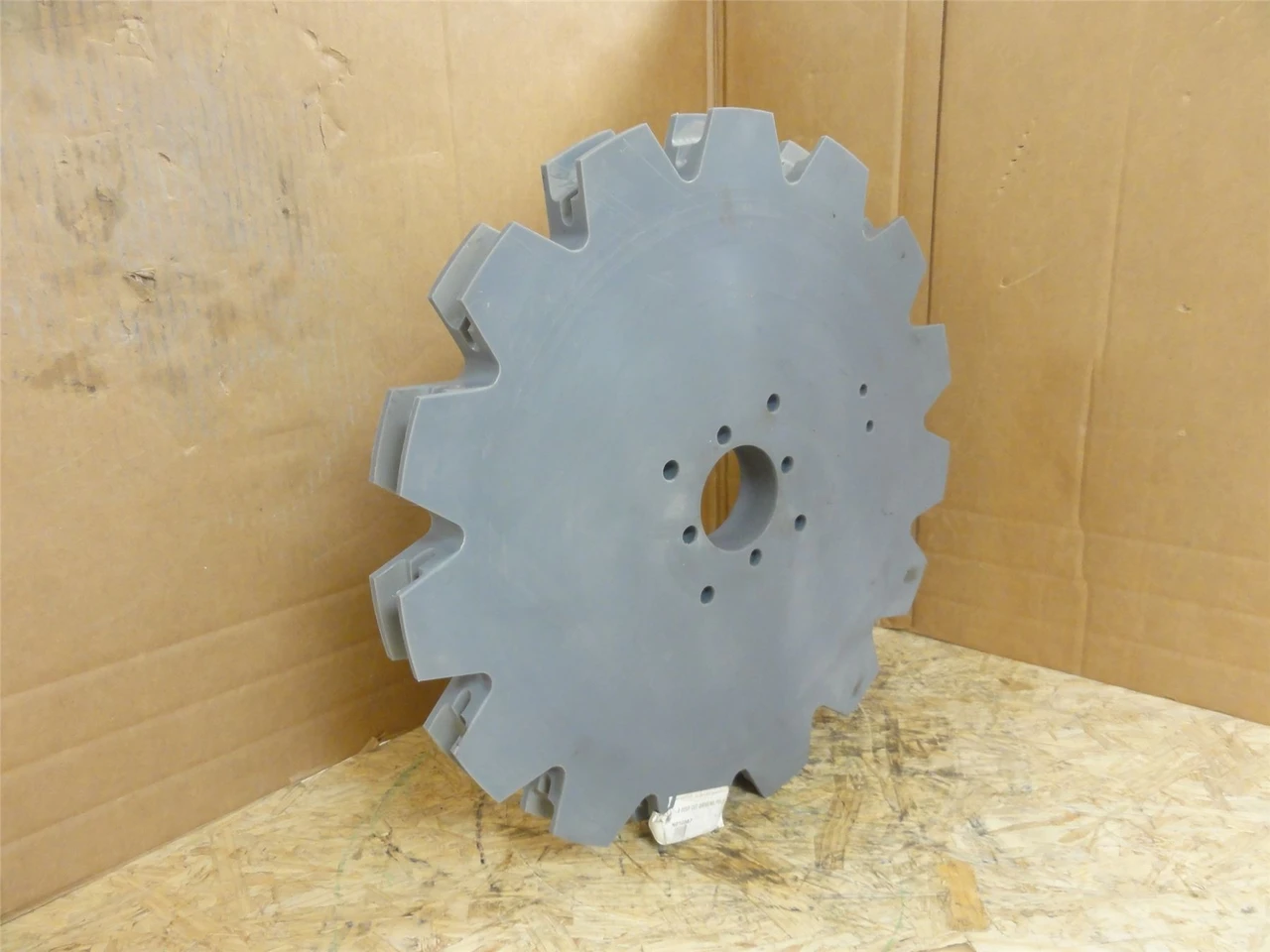 Cantrell N010367; Poly Deep Cut Drive Wheel; 15 Teeth; 3"ID