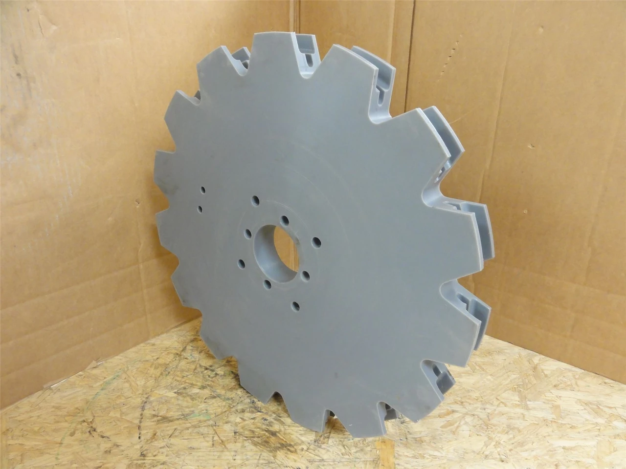 Cantrell N010367; Poly Deep Cut Drive Wheel; 15 Teeth; 3"ID