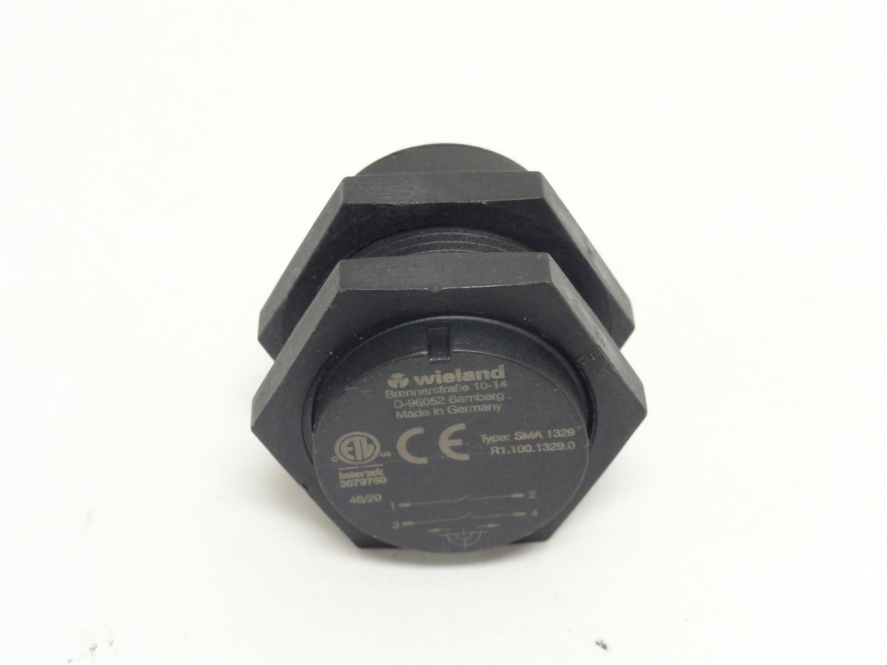 Wieland SIMA-1329; Magnetic Safety Switch; 4-Pin QD
