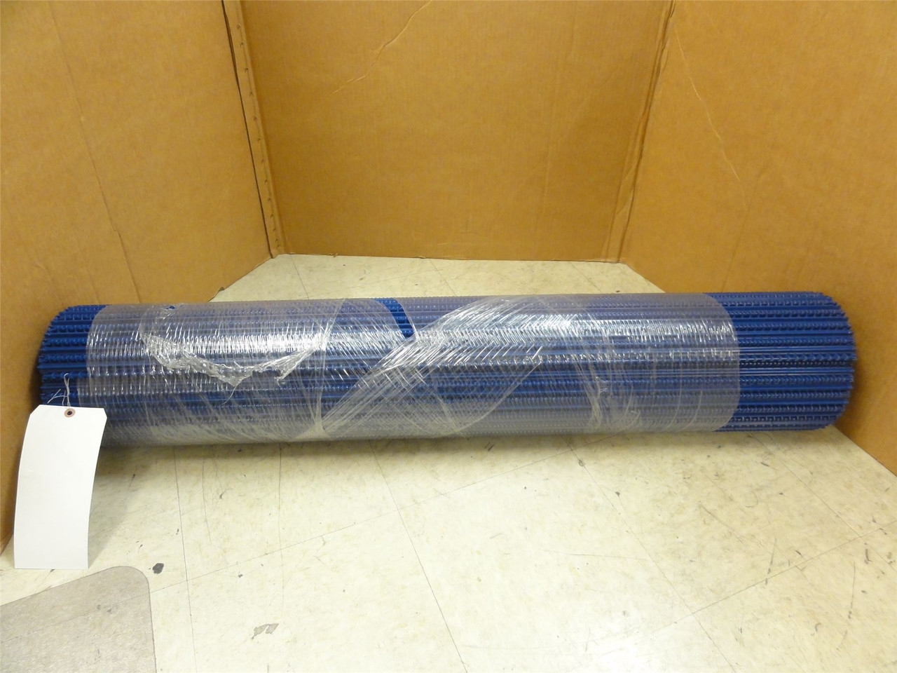 Intralox S1600-48-10; Blue Conveyor Belt 48" Wide x 10' Long